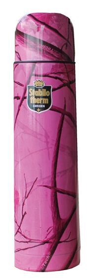Stabilotherm-Isolierflasche-Pink-Camo Stabilotherm Camo Isolierflaschen Pink Camo
