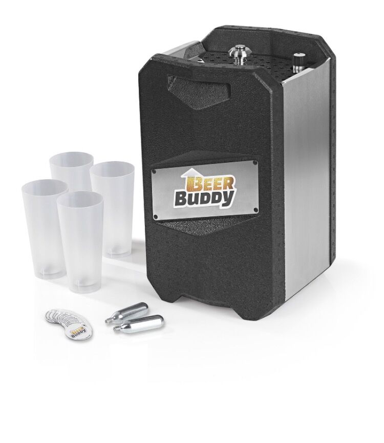 Bottoms-Up-Beer-Buddy-Zapfanlage-Starterkit Bottoms Up Beer Buddy Zapfanlage Starterkit