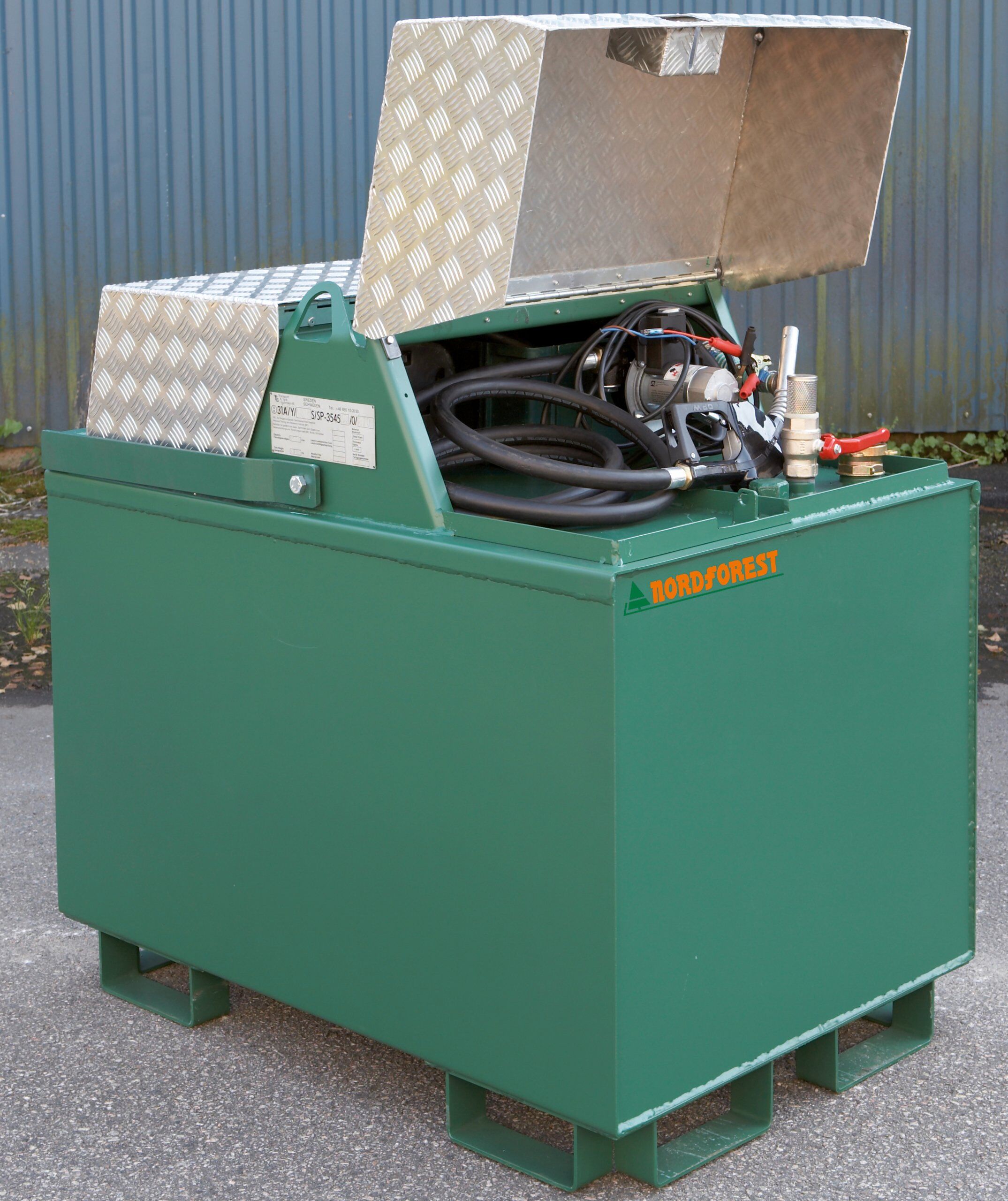 Nordforest-Dieseltank-800-L-1 Nordforest Dieseltank 800 L