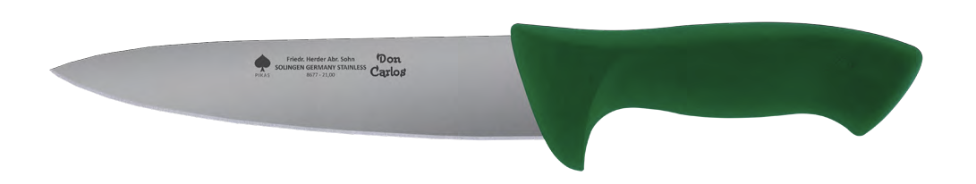 Kochmesser mit Handschutz Kochmesser mit Handschutz