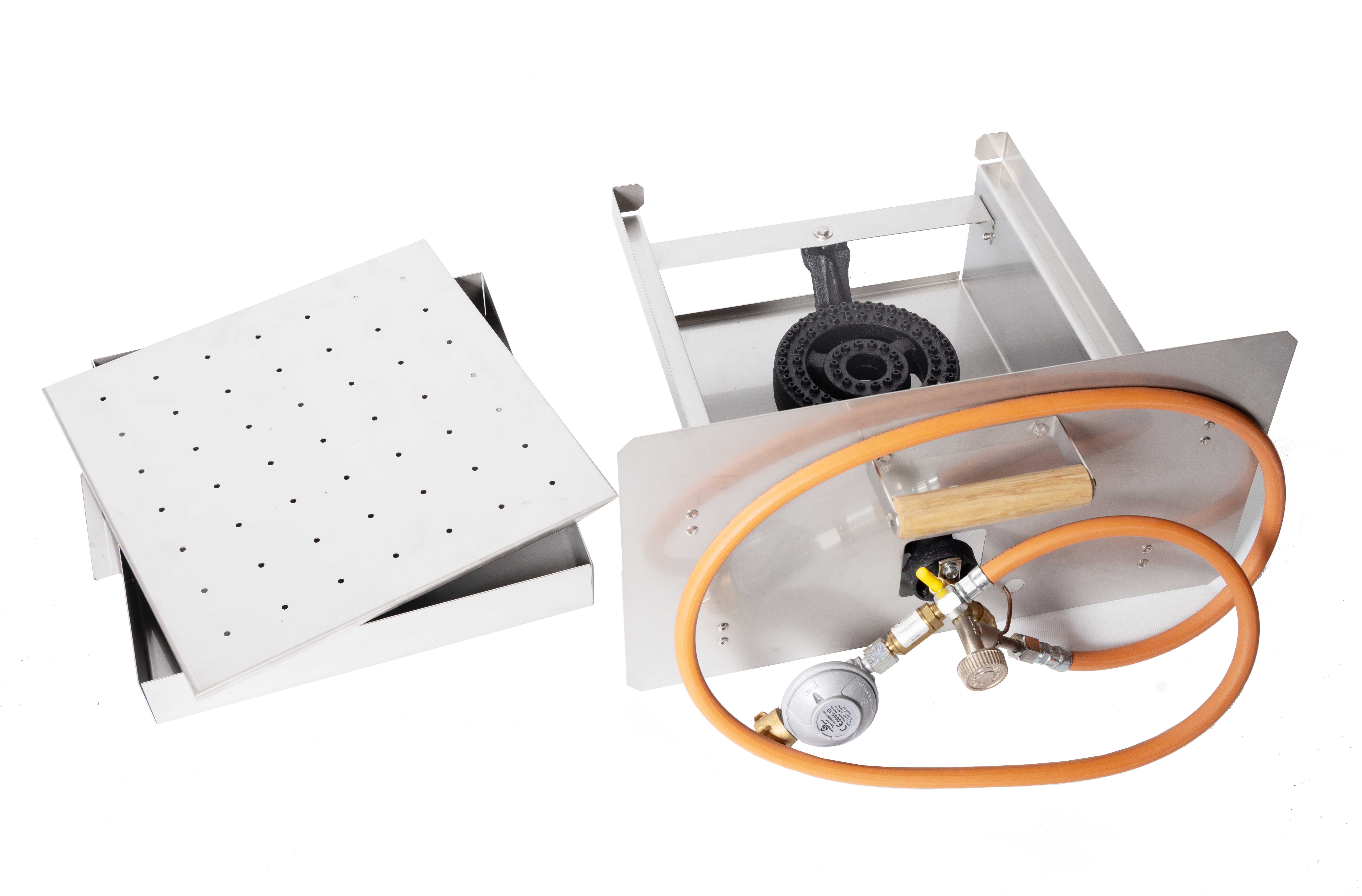 JOST Gasheizung 4 KW für RS 40 / RS 40-H - Edelstahl 