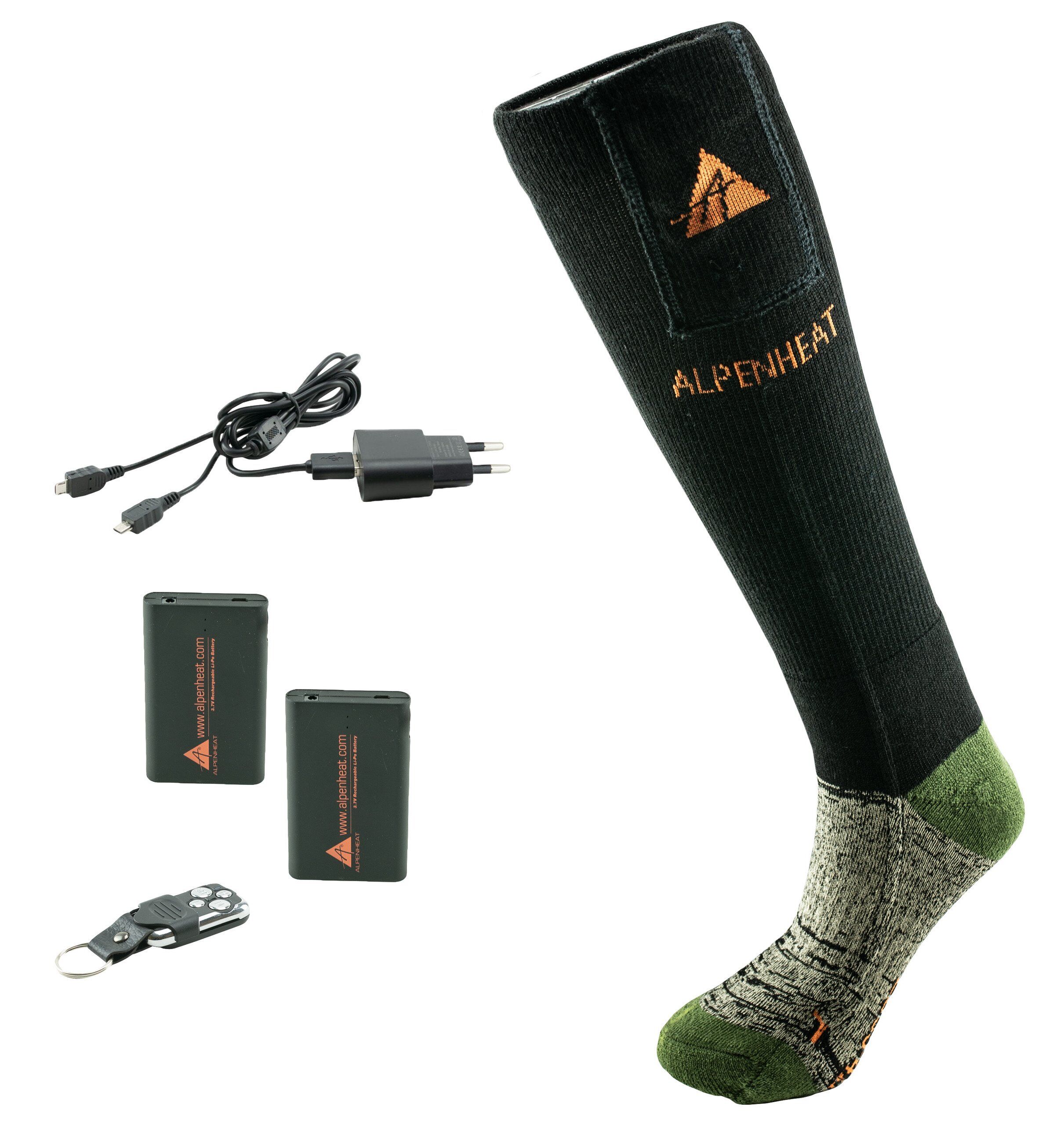 Alpenheat Beheizbare Socken Wolle  Alpenheat Beheizbare Socken Wolle