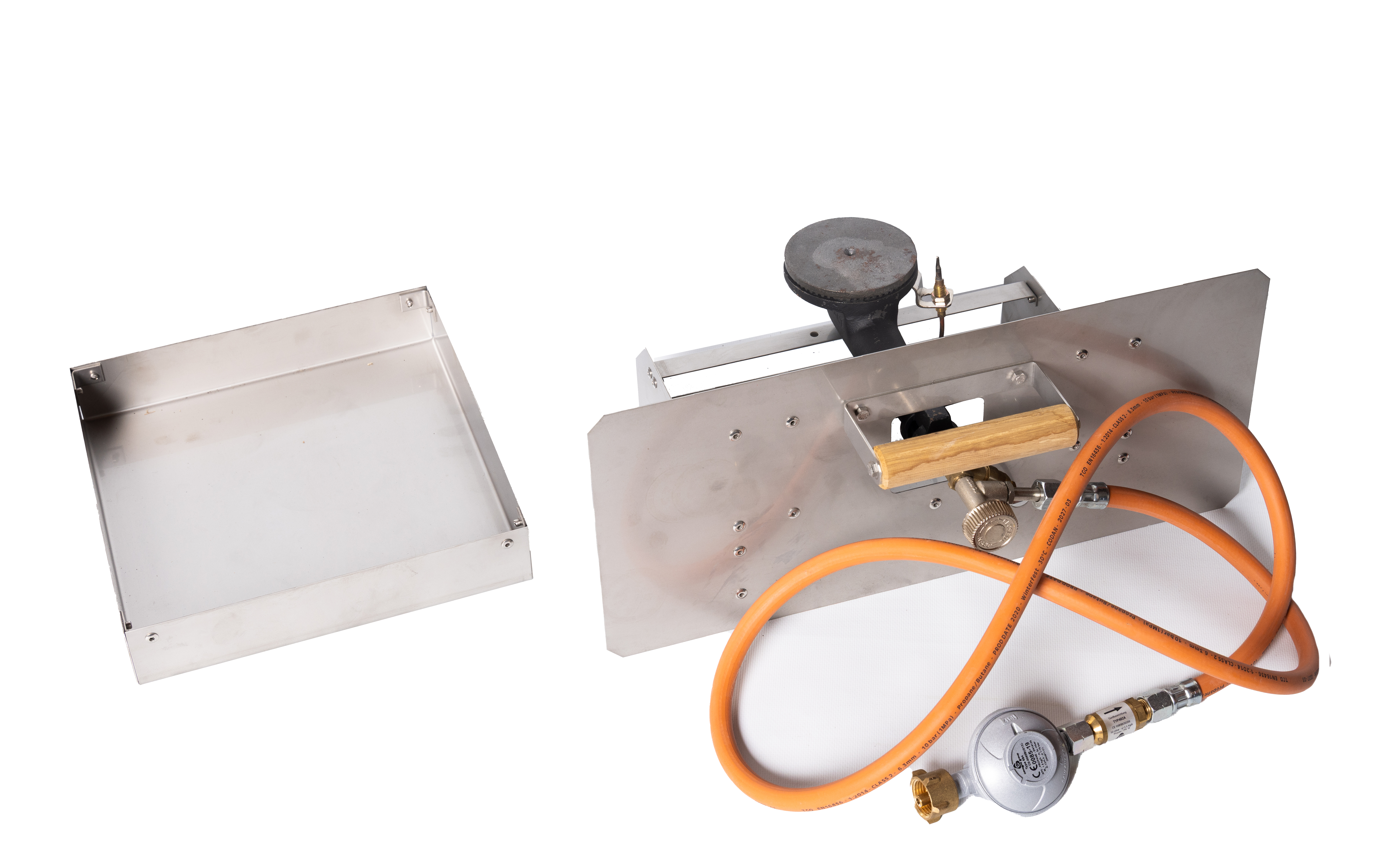 JOST Gasheizung 2,5 KW für RS 20 - Edelstahl