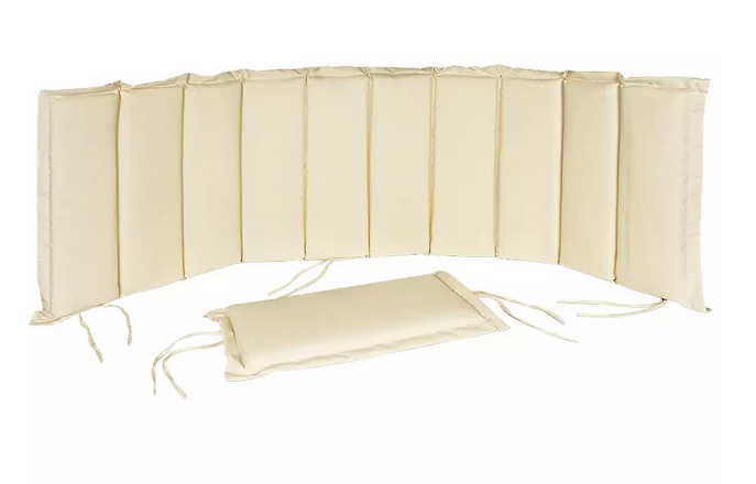 Schaukelliege-Rottachsee-Schwungliege-inkl-Polster-creme-weiss Schaukelliege Rottachsee Schwungliege inkl. Polster creme weiß