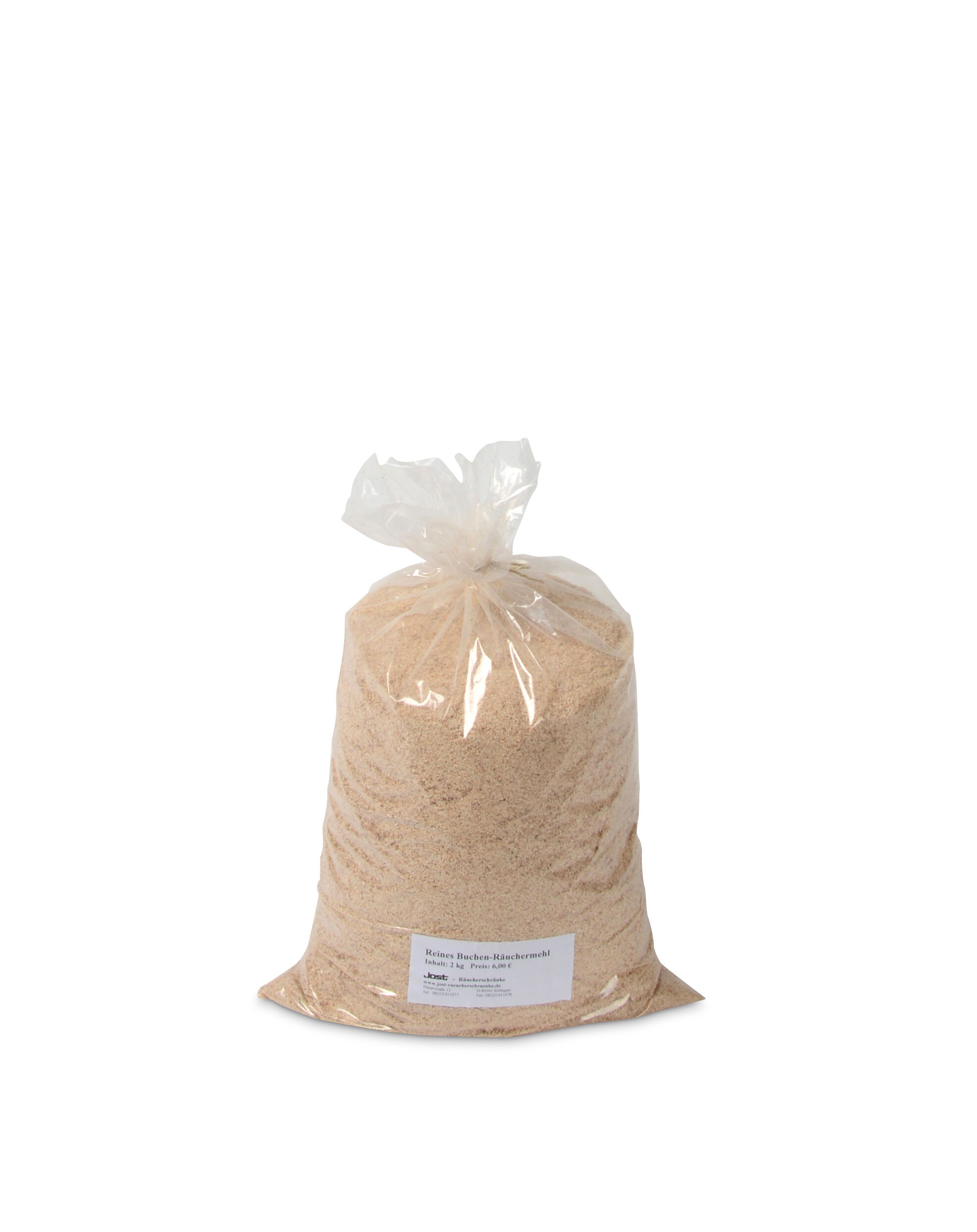 JOST - 2,5 kg reines Buchen-Räuchermehl JOST - 2,5 kg reines Buchen-Räuchermehl