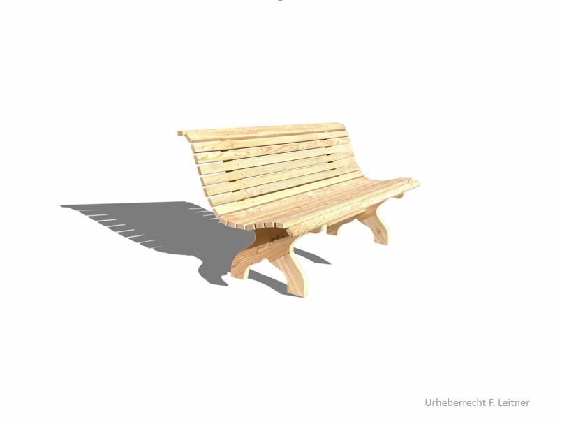 Lattenbank-Laerche-Sepp-Entfernung Lattenbank Sepp Lärche Entfernung